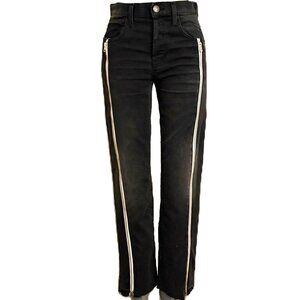 CURRENT/ELLIOTT Straight Leg Jean with Zippers. New Without Tags